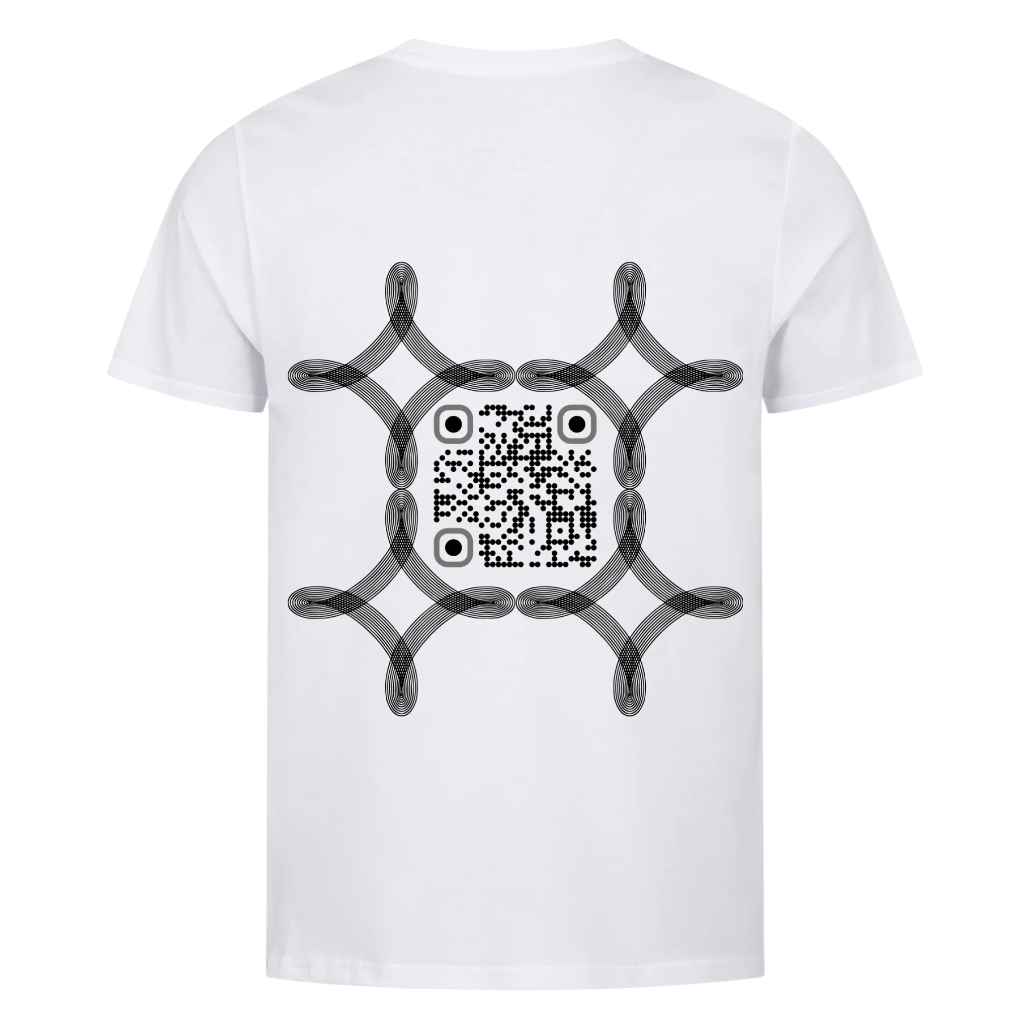 Premium Organic Shirt white back 