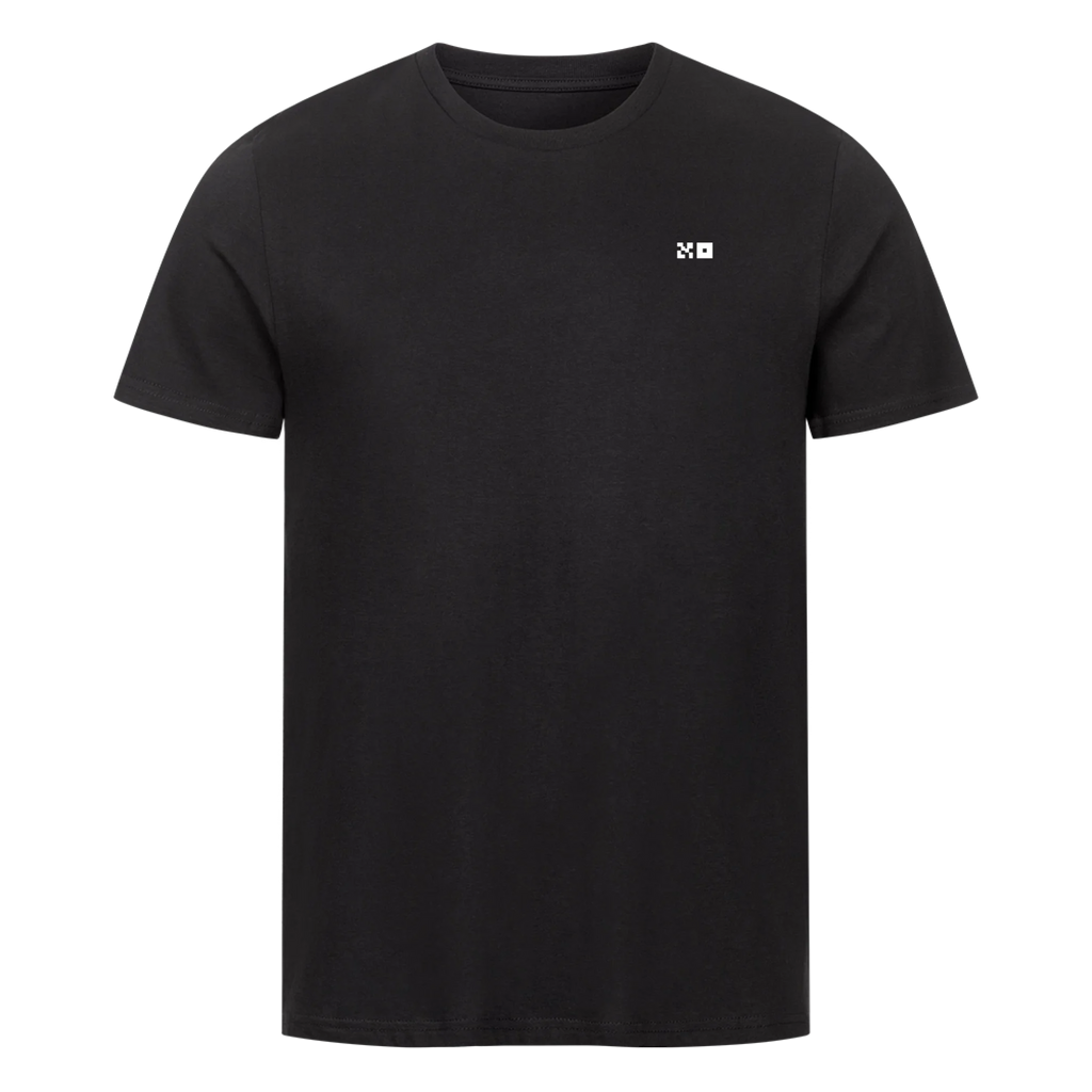 Premium Organic Shirt black Front 