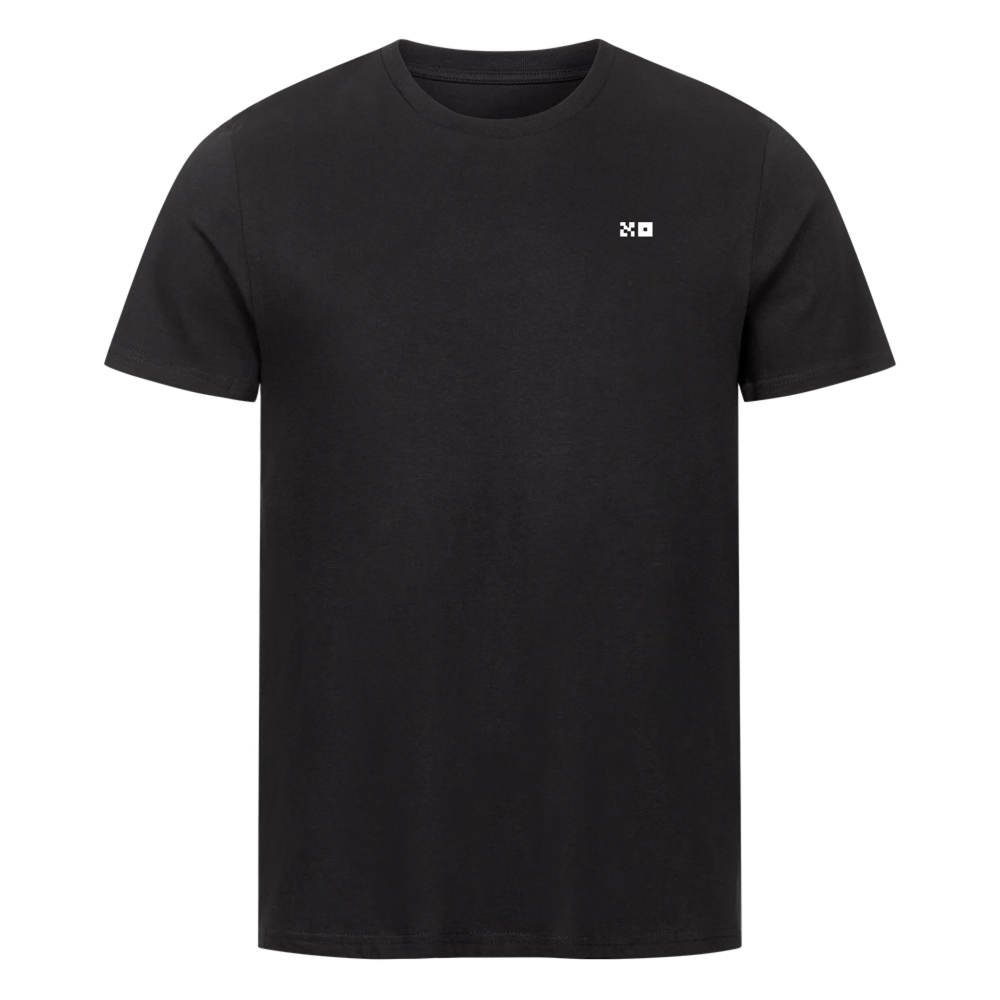 Premium Organic Shirt black Front 