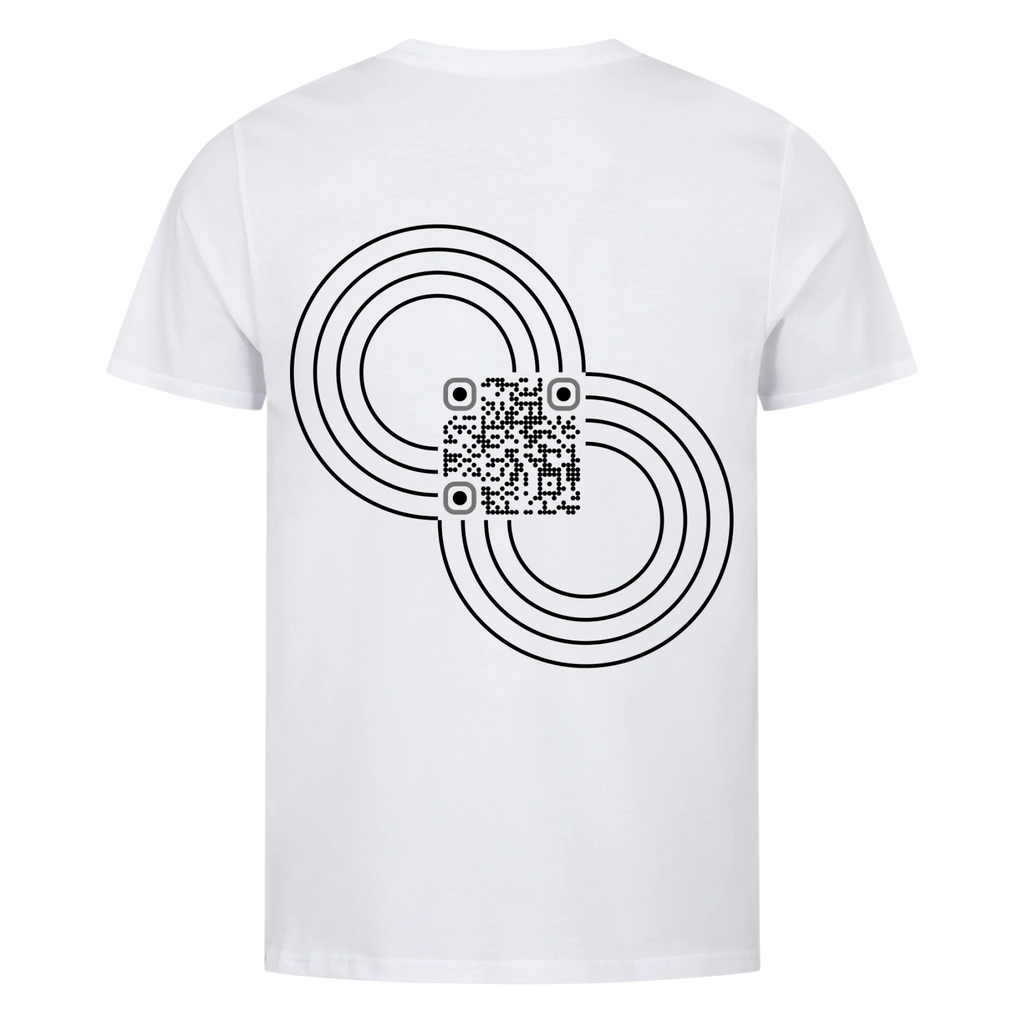 Premium Organic Shirt white back 