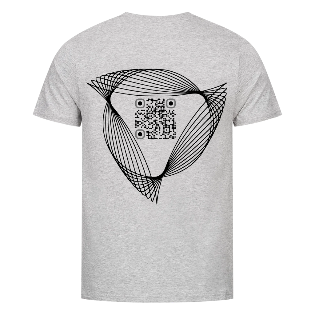 Premium Organic Shirt grey back