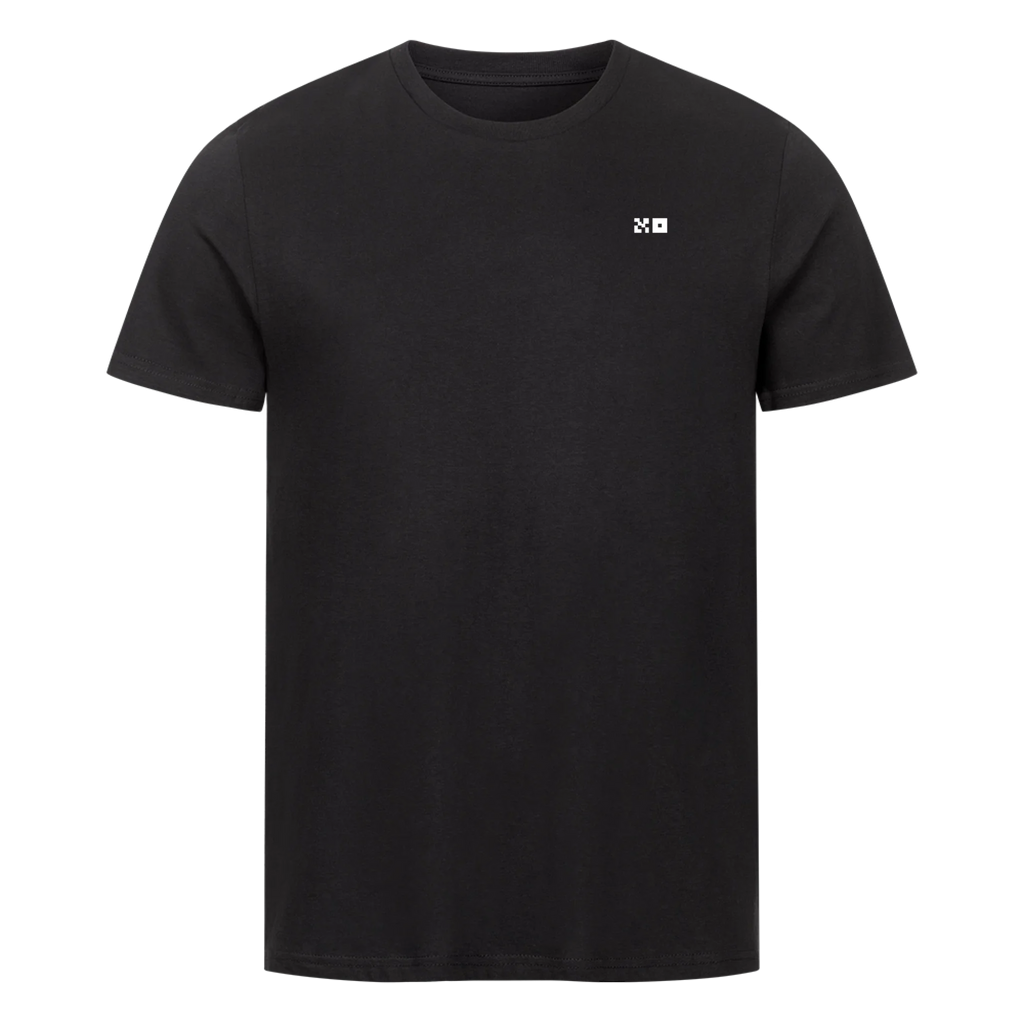 Premium Organic Shirt black Front 