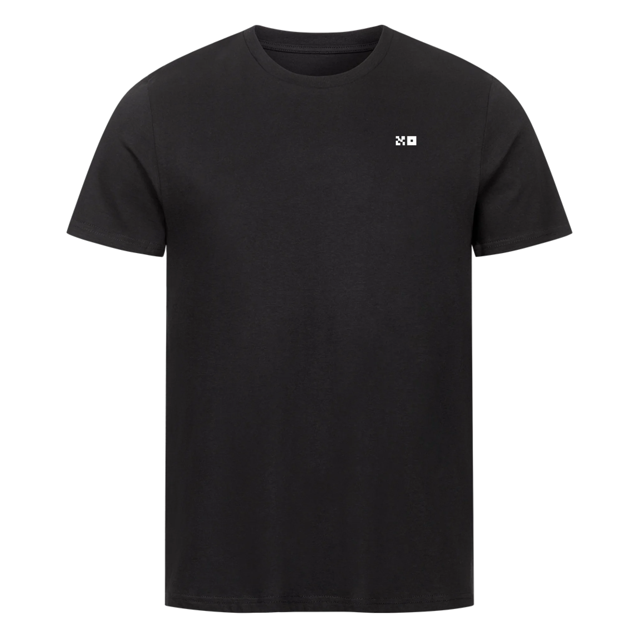 Premium Organic Shirt black Front 