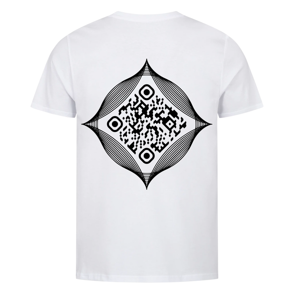 Premium Organic Shirt white back 