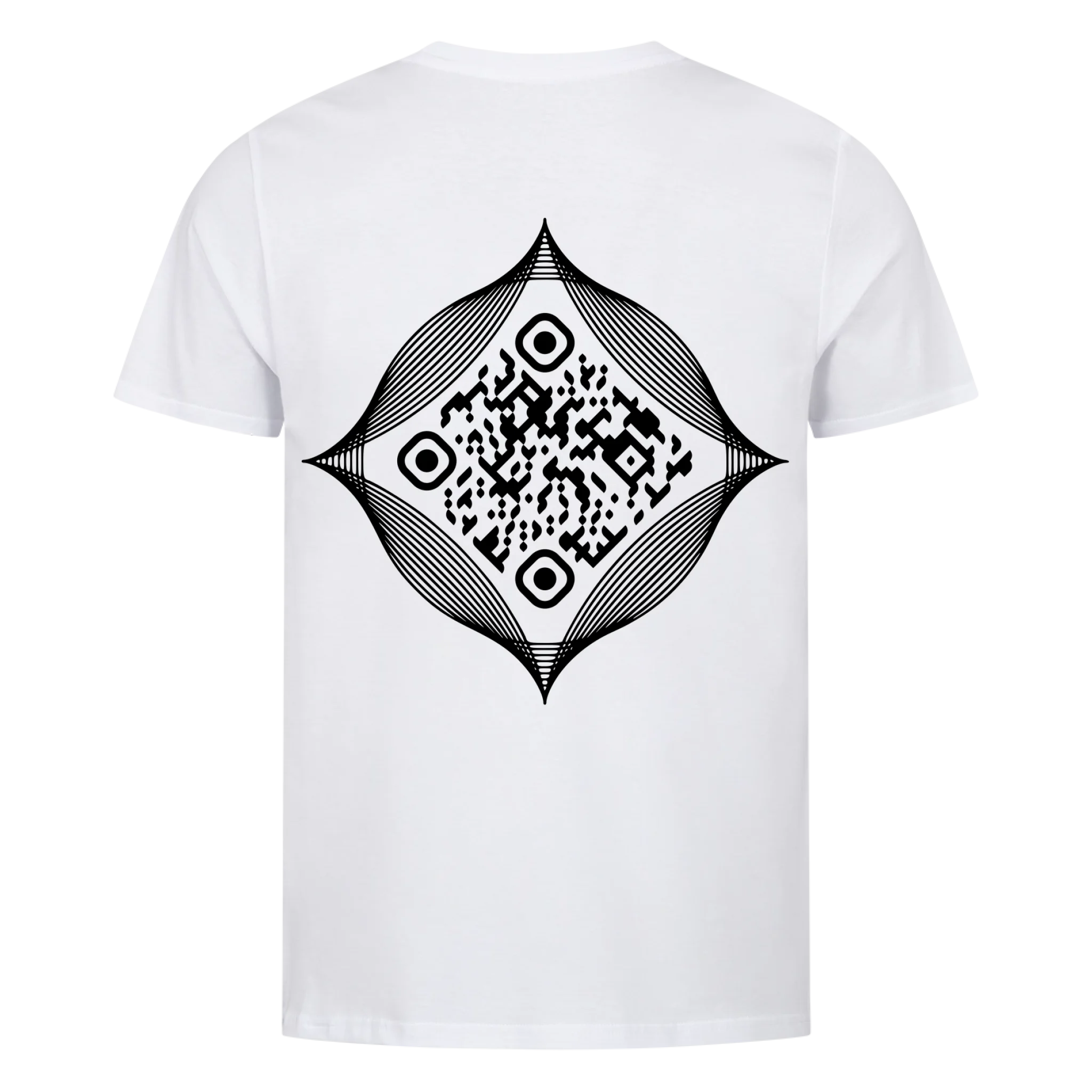 Premium Organic Shirt white back 