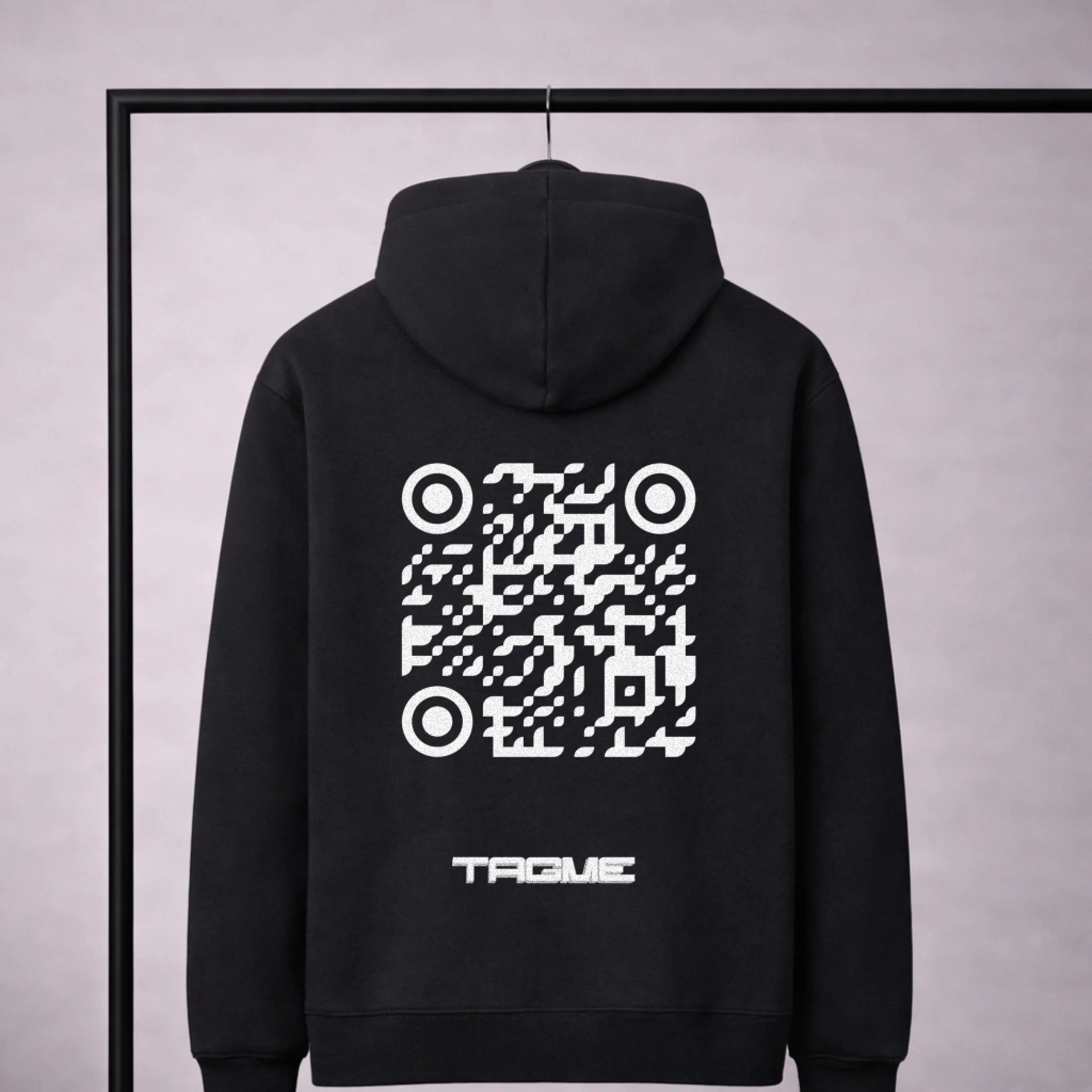TagmeQR Back Black