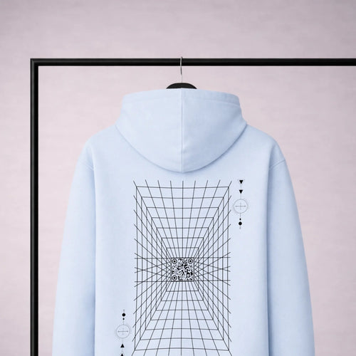 Camescura Hoodie Babyblue Back