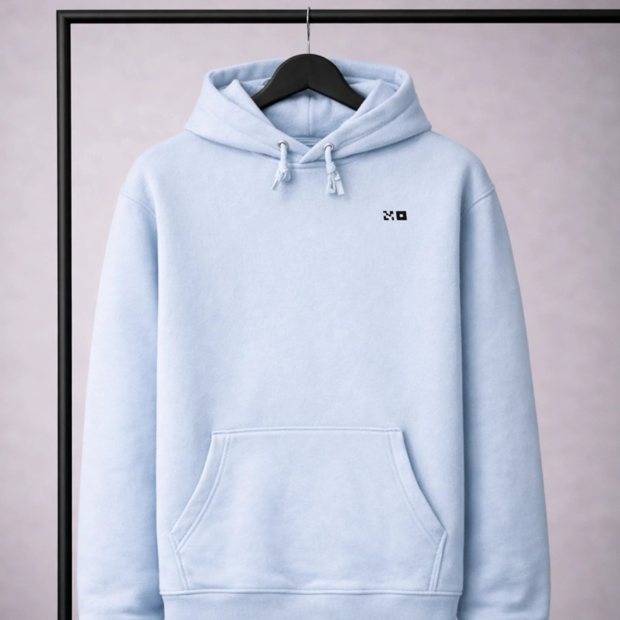Hoodie BabyBlue Front