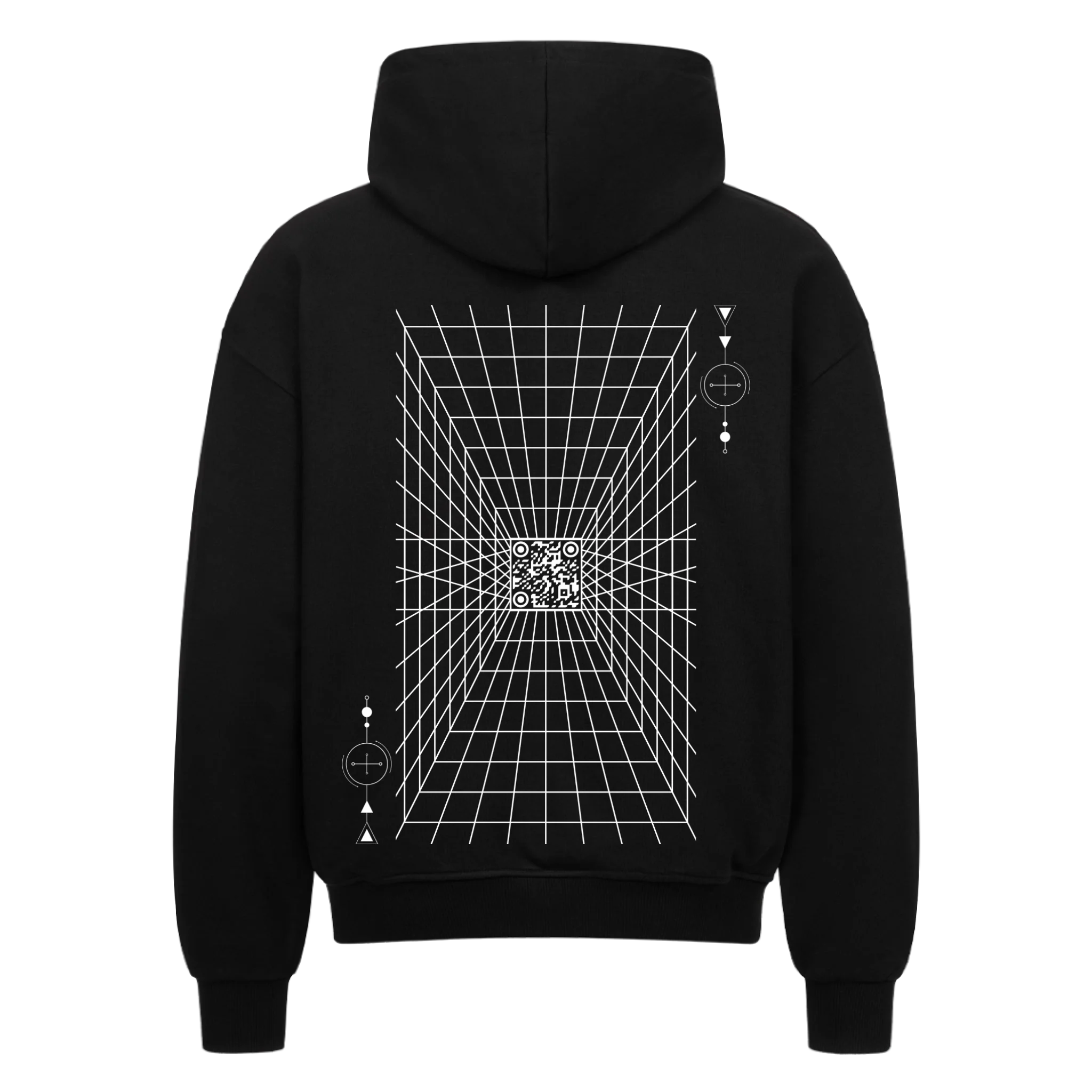 Oversized Zipper Back